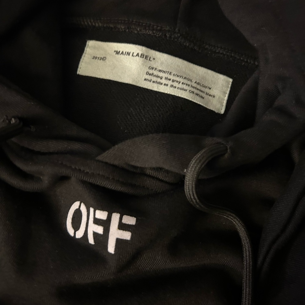Black Off-White Hoodie